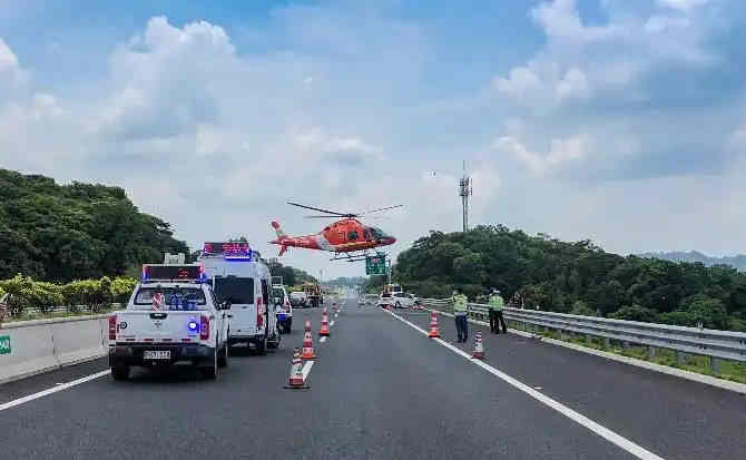 工农区高速公路汽车救援案例
